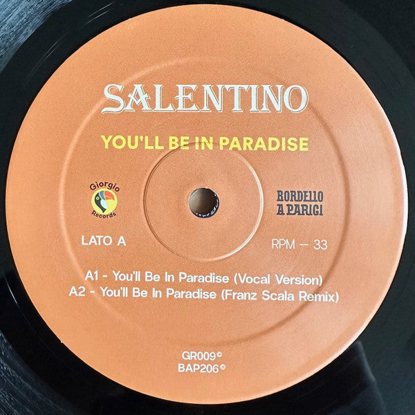 Salentino – You'll Be In Paradise
