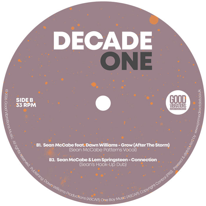 Various - Decade One (Compiled by Sean McCabe)【近日入荷予定】