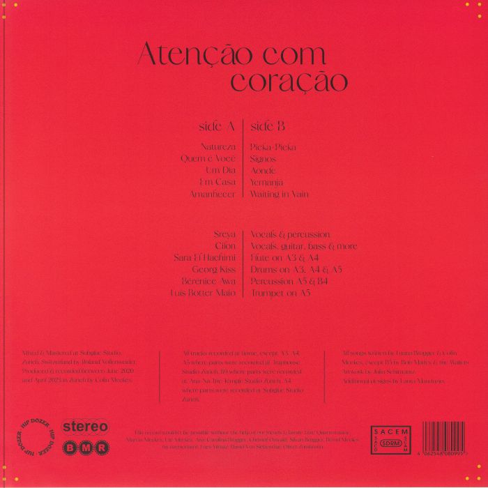 Sreya & Cilon – Atencao Com Coracao