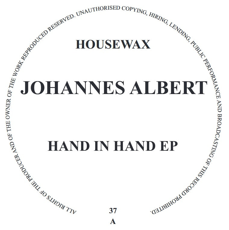 Johannes Albert – Hand In Hand EP