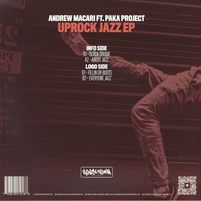 Andrew Macari feat. Paka Project - Uprock Jazz EP