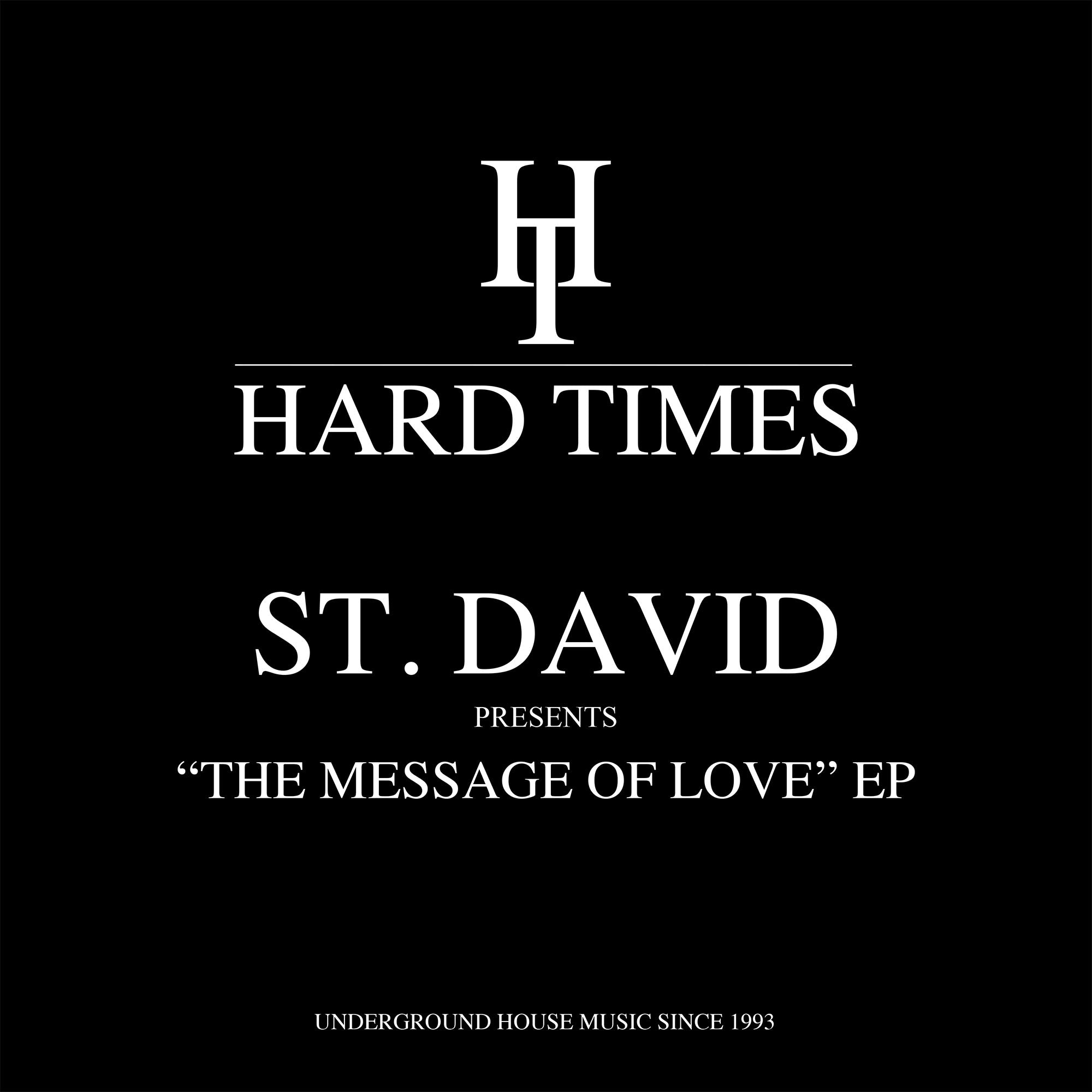 St. David - Message Of Love EP【近日入荷予定】