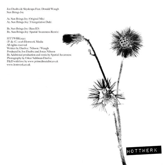 Jon Dasilva and Skyskrapa Feat. Donald Waugh - Sun Brings Joy【近日入荷予定】