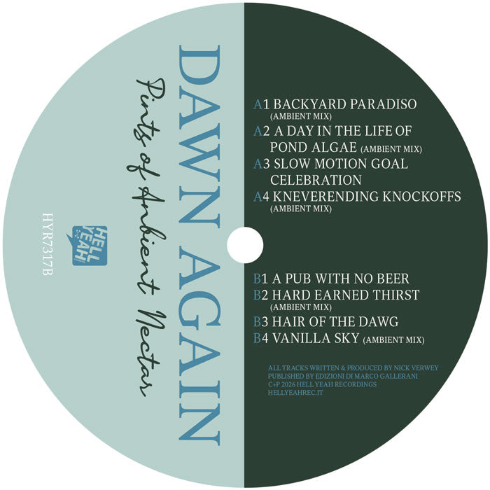 Dawn Again - Pints Of Ambient Nectar【近日入荷予定】