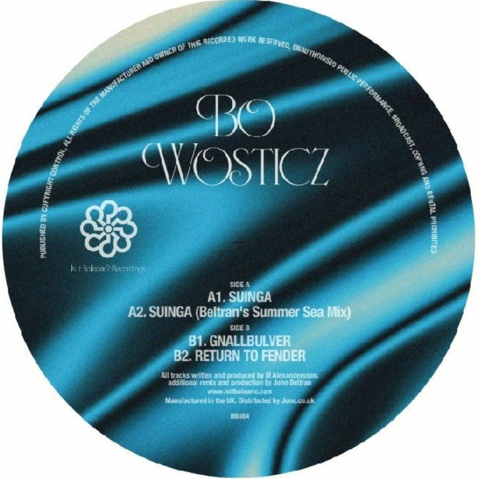 Bo Wosticz - Suinga EP (inc Jon Beltran mix)