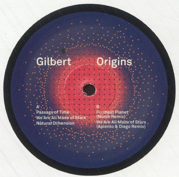 Gilbert – Origins (feat Nuron, Apiento & Diego mixes)【近日入荷予定】