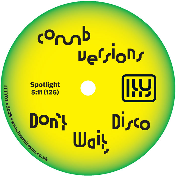 Comb Versions - Don't Wait, Disco