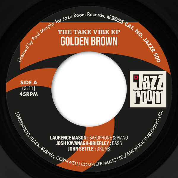 The Take Vibe EP – Golden Brown / Walking On The Moon
