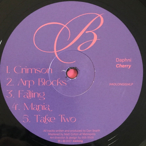 Daphni – Cherry【近日入荷予定】