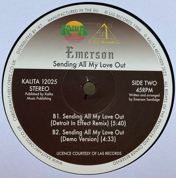 Emerson – Sending All My Love Out