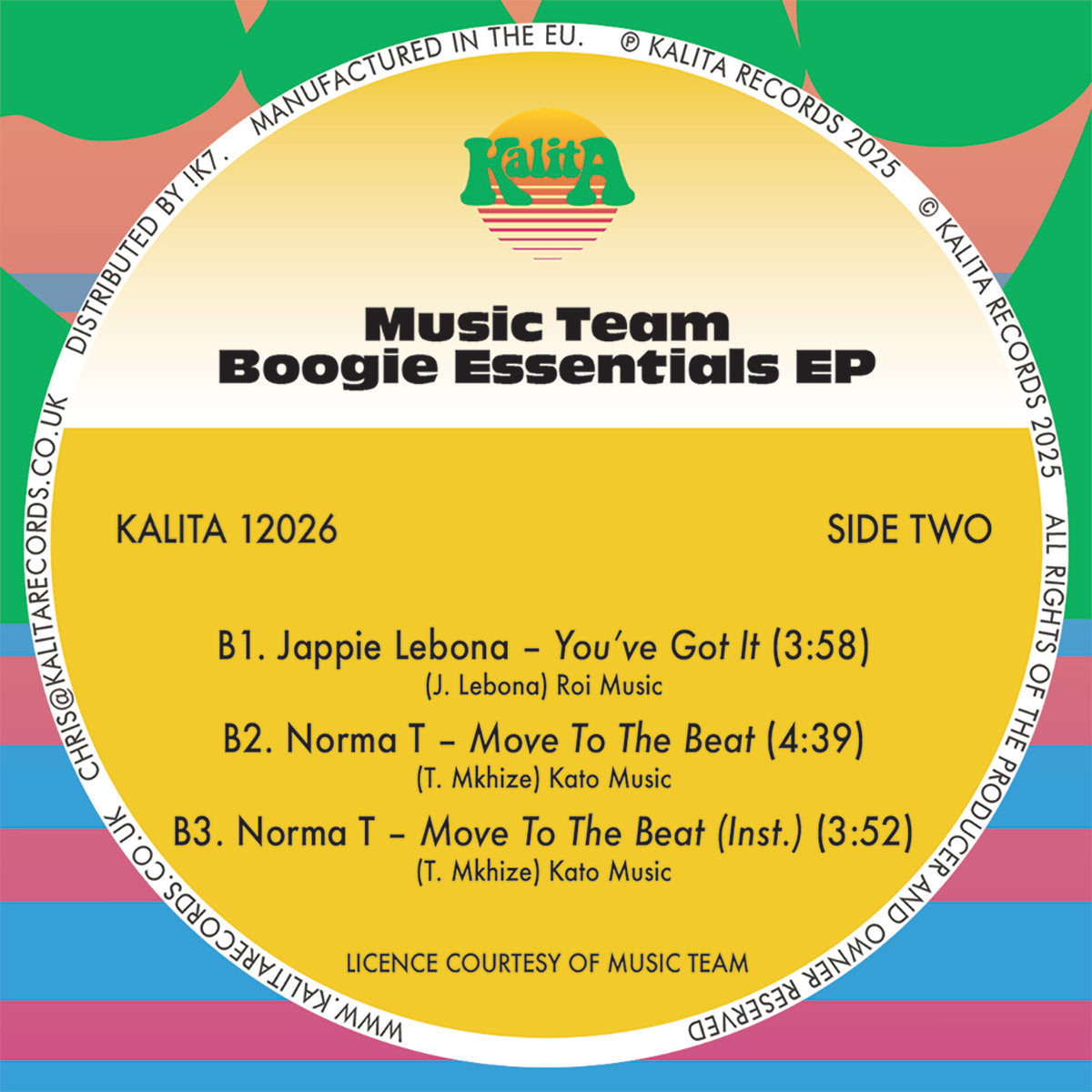 Various – Music Team Boogie Essentials EP