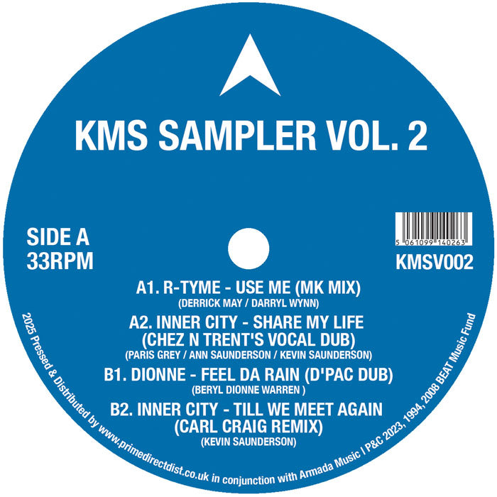 R-Tyme / Chez N Trent / Dionne / Inner City - KMS Sampler Vol.2