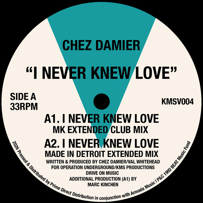 Chez Damier - I Never Knew Love【近日入荷予定】