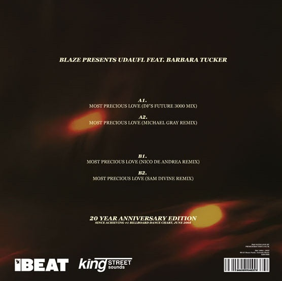Blaze presents UDAUFL feat. Barbara Tucker - Most Precious Love (20th Anniversary Special Edition)