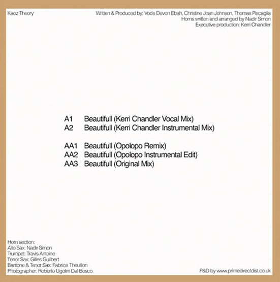 Devon Miles - Beautiful (Kerri Chandler / Opolopo Remixes)