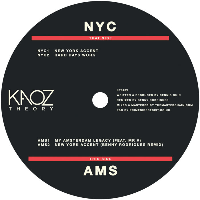 Dennis Quin - New York to Amsterdam