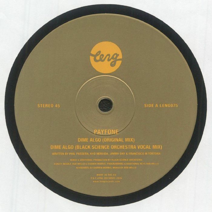 Payfone – Dime Algo (Black Science Orchestra Remixes)