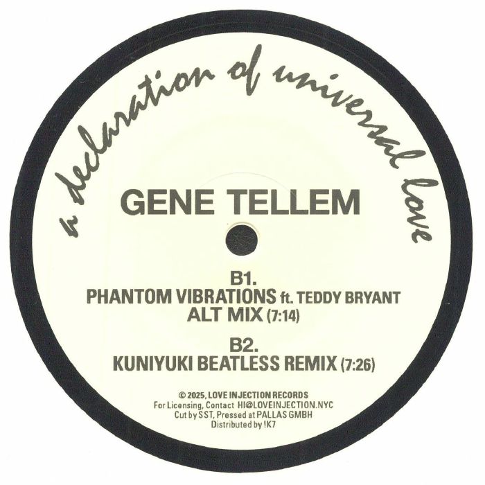 Gene Tellem Ft. Teddy Bryant – Phantom Vibrations (Kuniyuki Remixes)