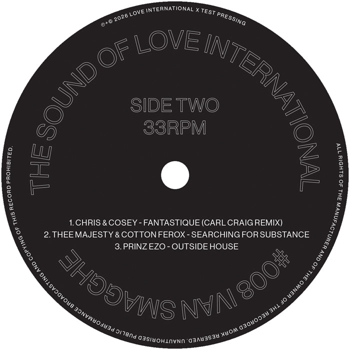 Ivan Smagghe presents…Various Artists - The Sound of Love International #008【近日入荷予定】