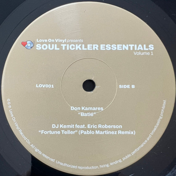 VA - Love On Vinyl presents Soul Tickler Essentials Volume 1【近日入荷予定】