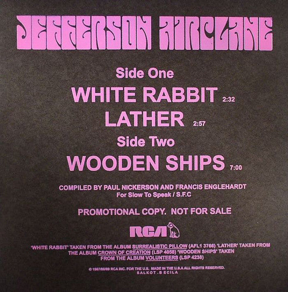 JEFFERSON AIRPLANE / WHITE RABBIT