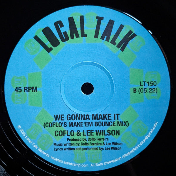 Coflo & Lee Wilson – We Gonna Make It【近日入荷予定】