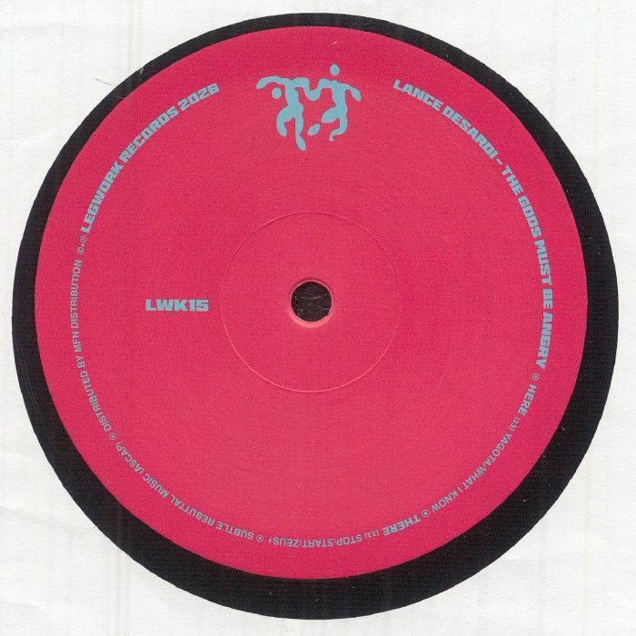 Lance DeSardi – The Gods Must Be Angry EP【近日入荷予定】