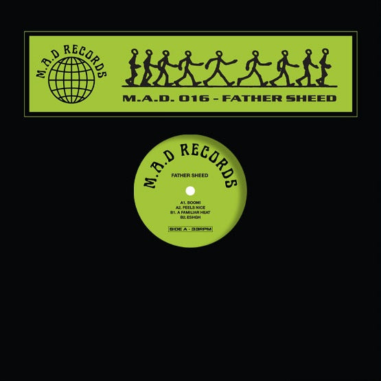 Father Sheed - Boom! EP (M.A.D RECORDS 016)【近日入荷予定】