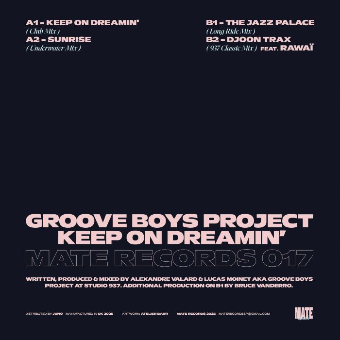 Groove Boys Project - Keep On Dreamin' EP