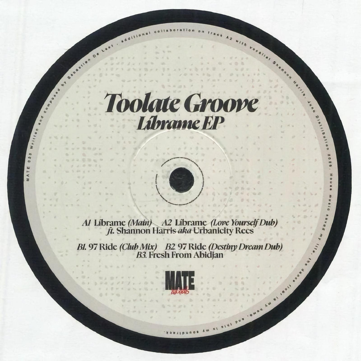 Toolate Groove – Librame EP