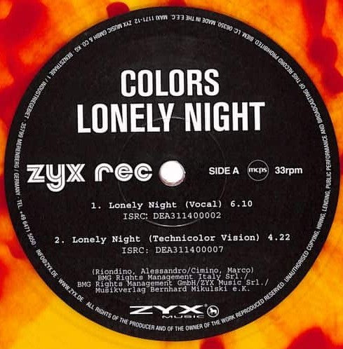 Colors – Lonely Night