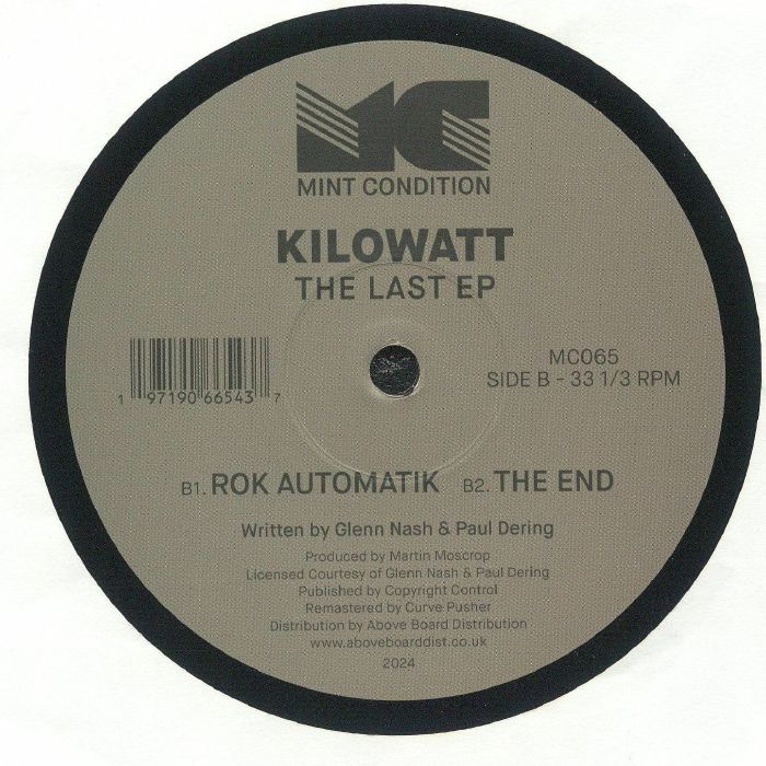 Kilowatt ‎– The Last EP