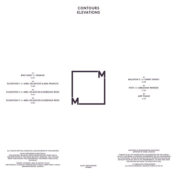Contours – Elevations