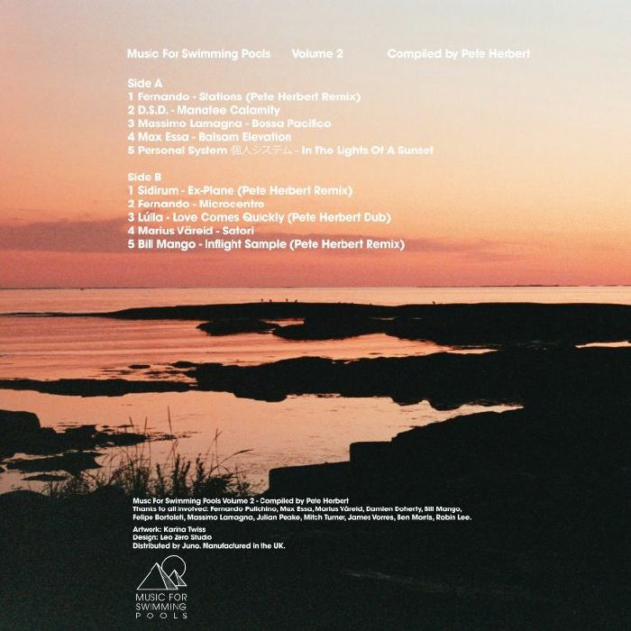 Various – Music For Swimming Pools Volume 2 (feat Pete Herbert remixes)