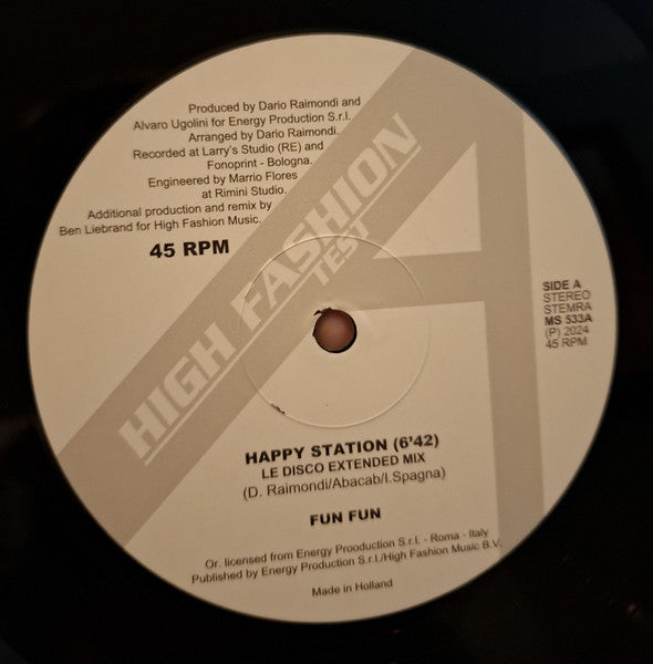 Fun Fun – Happy Station (Ben Liebrand Le Disco Remix)