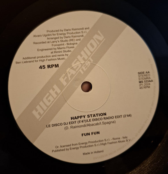 Fun Fun – Happy Station (Ben Liebrand Le Disco Remix)
