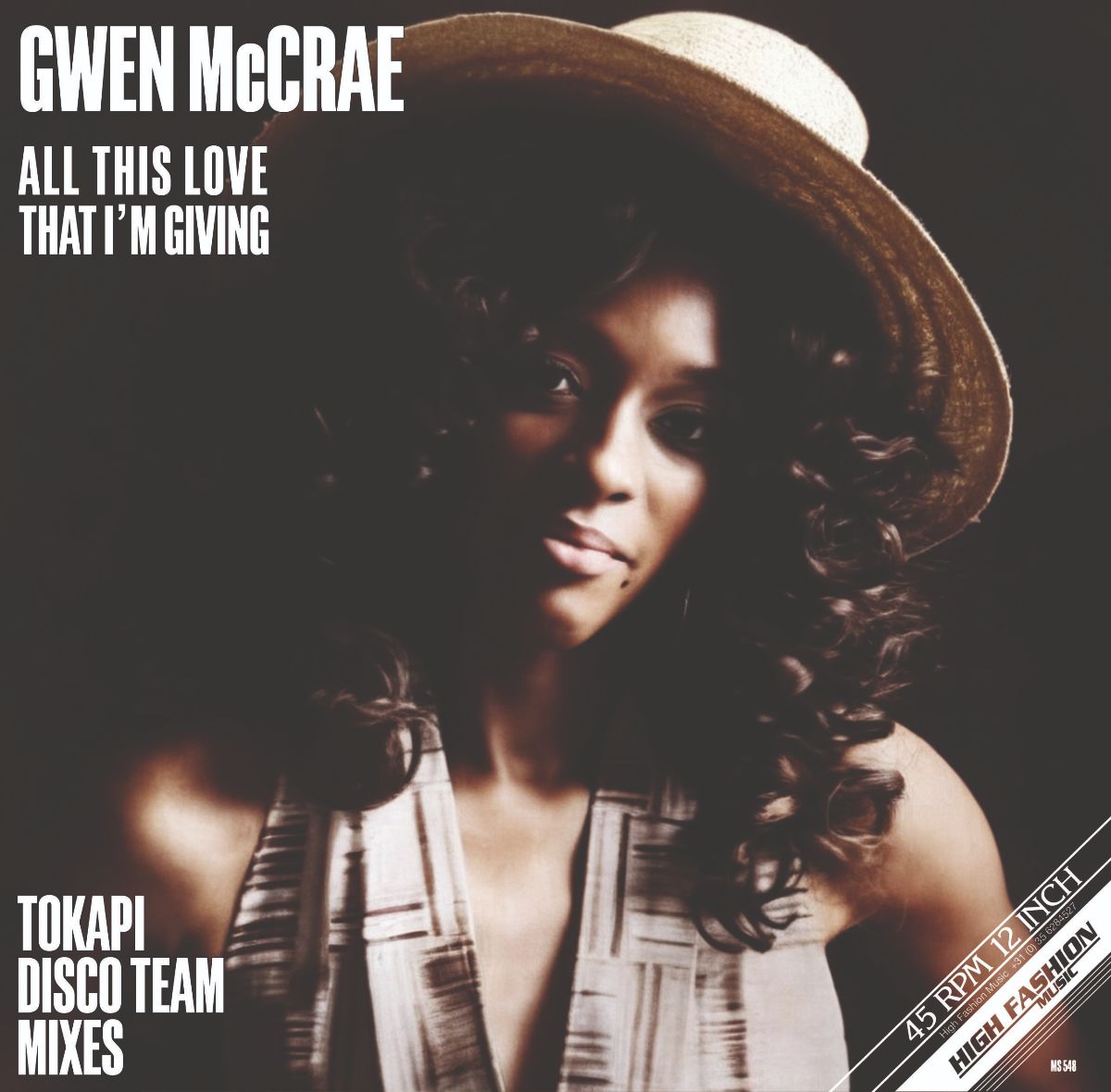 Gwen McCrae – All This Love That I'm Giving (Tokapi Disco Team Mixes)【近日入荷予定】