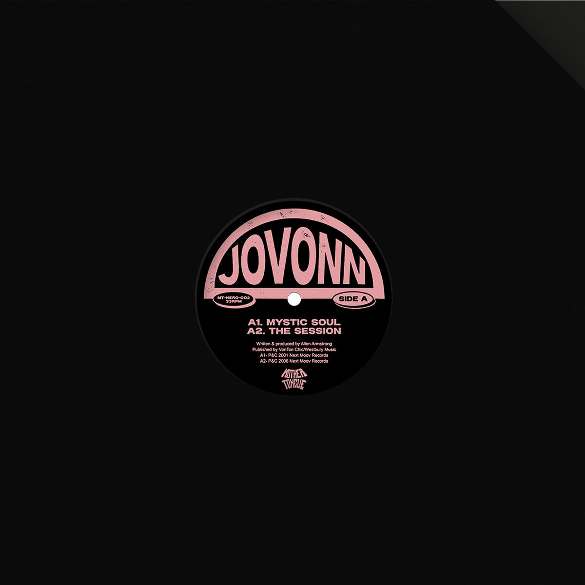 Jovonn – Mother Tongue X Neroli - EP - Volume 2