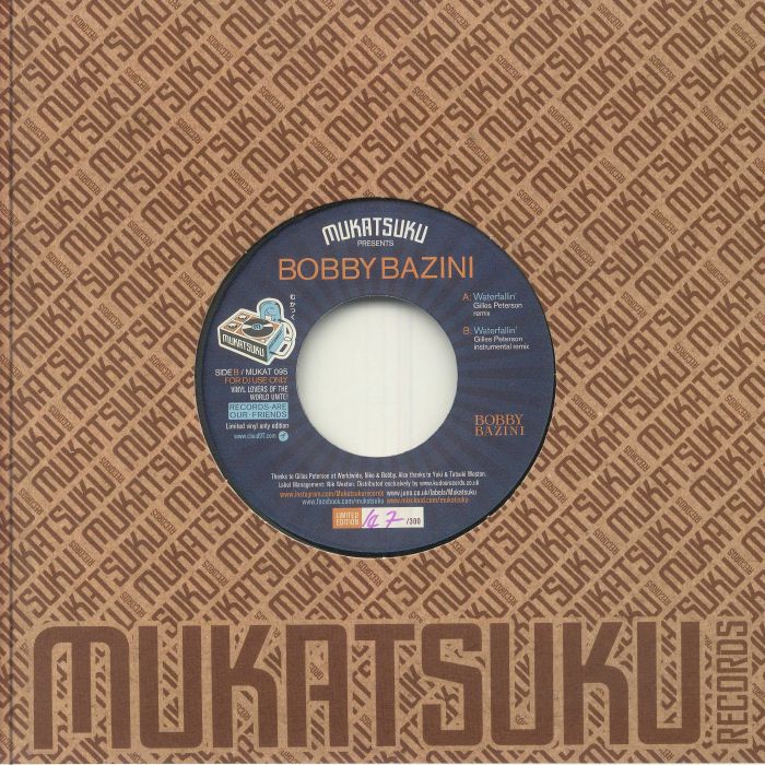 Bobby Bazini - Waterfallin' (Gilles Peterson Remix)