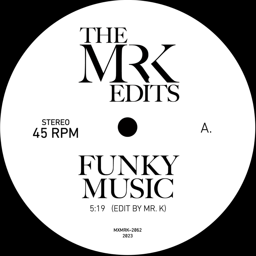 Luther / Zulema – Funky Music / Giving Up (Edits By Mr. K)