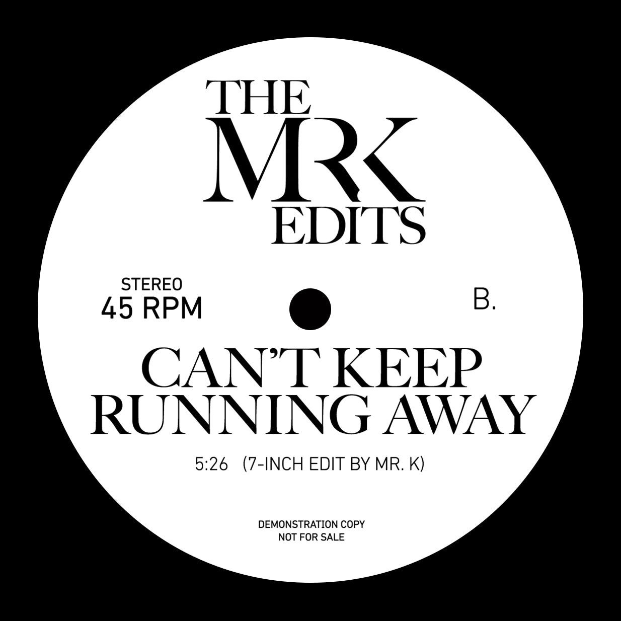 Edits by Mr K - East / Can't Keep Running Away