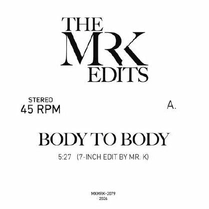 Edits by Mr K - Body To Body/ Dreaming A Dream