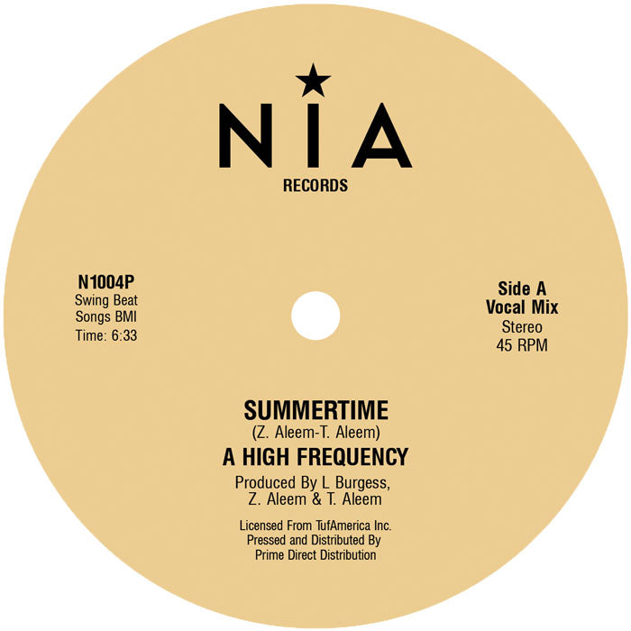 A High Frequency – Summertime -RSD LIMITED-