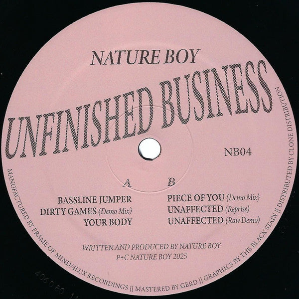 Nature Boy - Unfinised Business