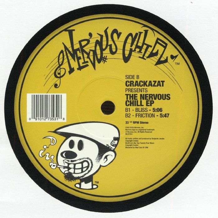Crackazat – The Nervous Chill EP【近日入荷予定】