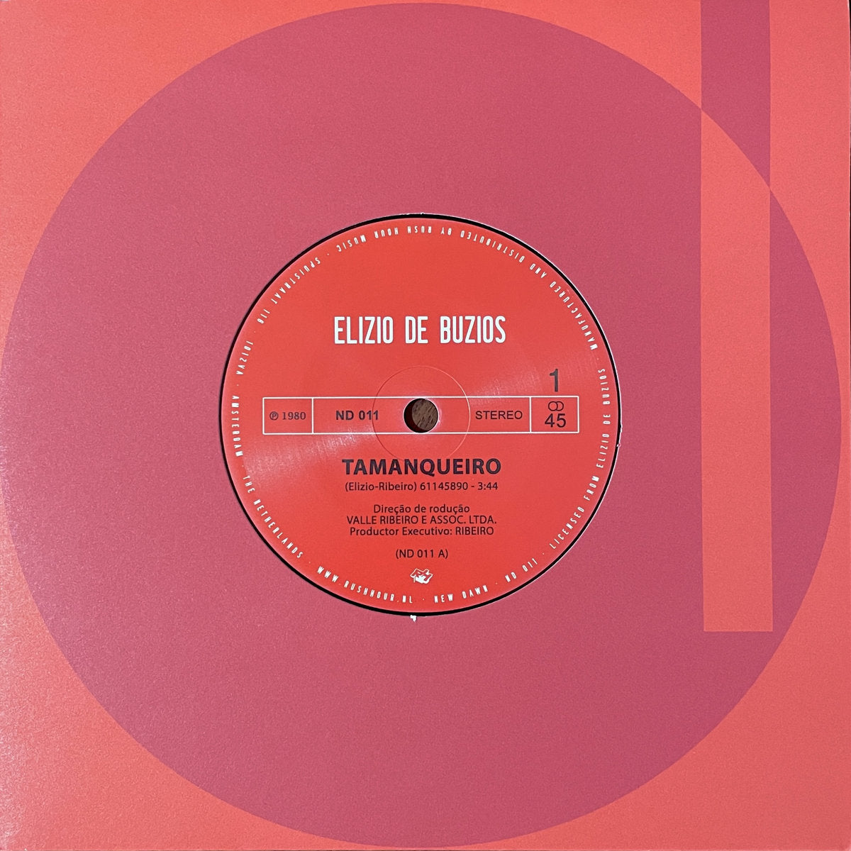 Elizio De Buzios - Tamanqueiro【近日入荷予定】