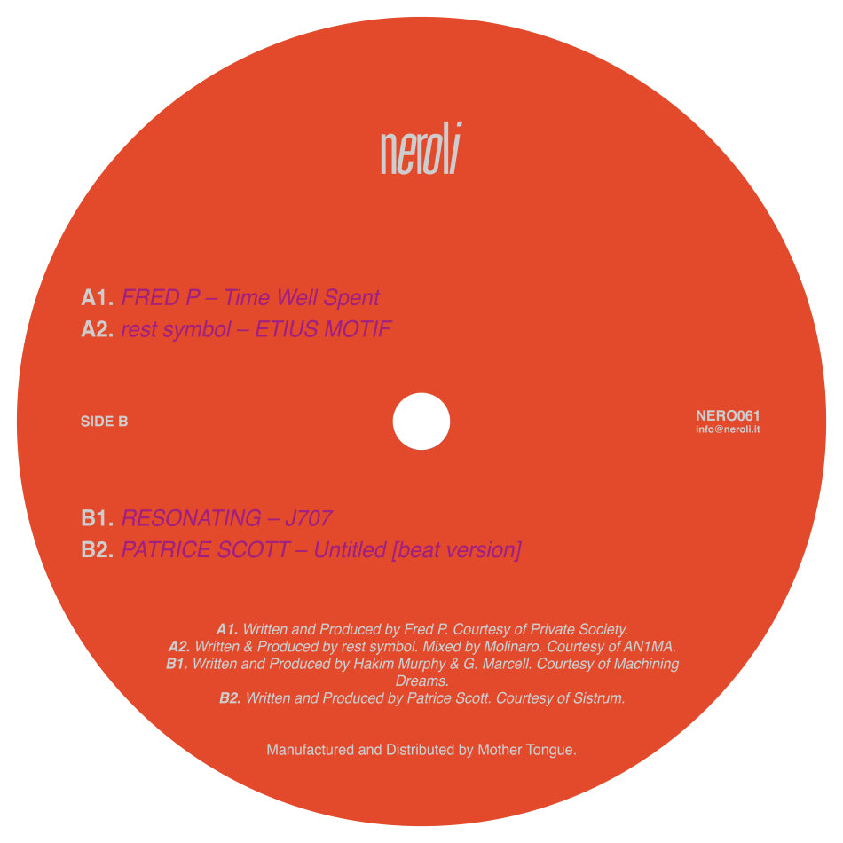 Fred P, Patrice Scott, Rest Symbol, Resonating - Inside Vol.3 (selected by Volcov)