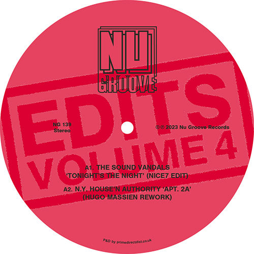 Various – Nu Groove Edits Volume 4