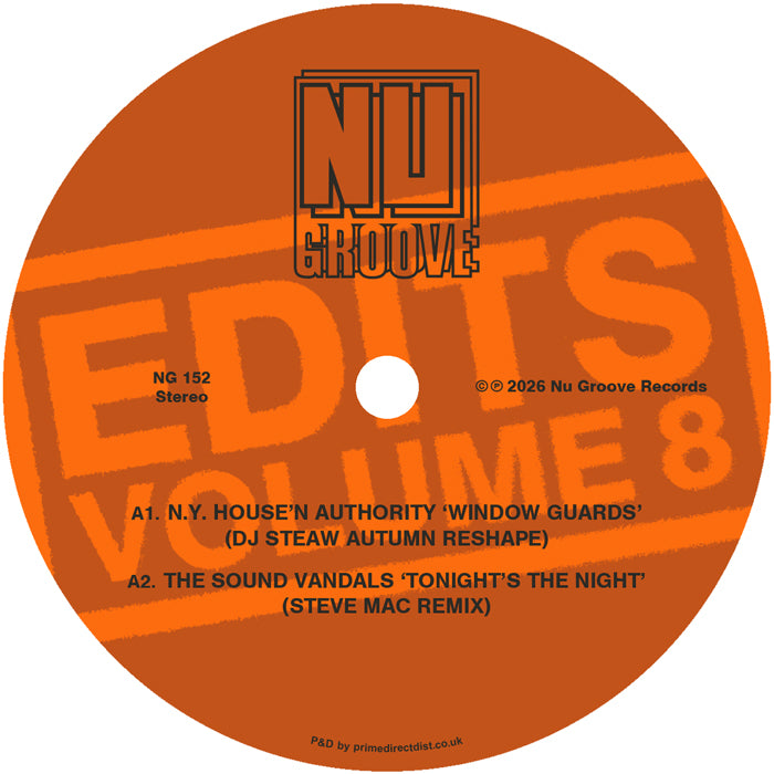 VA - Nu Groove Edits Vol. 8(Dazzle Drums/DJ Steaw/Steve Mac/Seamus Haji Remixes)