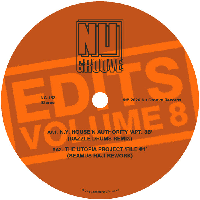 VA - Nu Groove Edits Vol. 8(Dazzle Drums/DJ Steaw/Steve Mac/Seamus Haji Remixes)